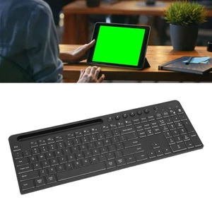 Wireless Keyboard And Mouse 2.4G Wireless Gaming Keyboard 115 Keys With Receiver - Photo 1/12