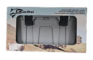 New Coho Pack and Carry Box with Strap - Gray, Brand New in Box IP 67 Waterproof - Picture 1 of 4