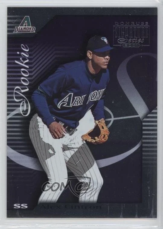 2001 Donruss Signature Series Rookie /800 Alex Cintron #221 - Image 1 of 2
