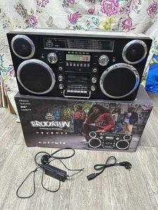 GPO BROOKLYN DAB RADIO CASSETTE CD BOOMBOX - BOXED - WORKING - Picture 1 of 21