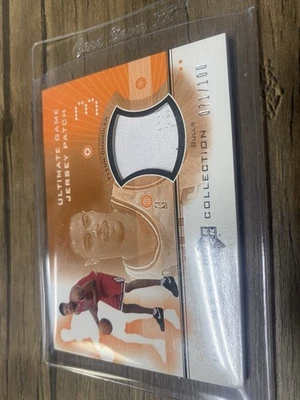 Parche de camiseta de juego UD Ultimate Collection 2001-02 #TCP Tyson Chandler 071/100 Foto 1 de 2