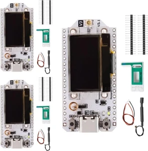 3 Stück LoRa für Meshtastic Entwicklungsplatine mit V3 LoRa OLED Display und 8 - Bild 1 von 9