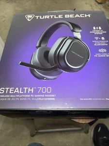 Turtle Beach Stealth 700 Gen 3 Wireless Multiplatform Gaming Headset Black PS5 - Picture 1 of 3