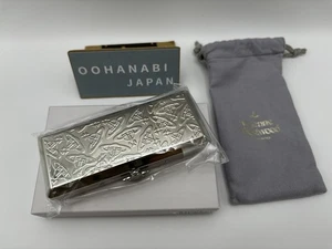 Vivienne Westwood Metall Zigarettenetui Metall Slim ORB Silber Neu Kostenloser Versand - Bild 1 von 8