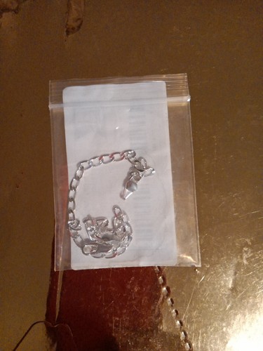 VALENTINO Bracciale catena piatta placcato argento sterling 925 1 pz