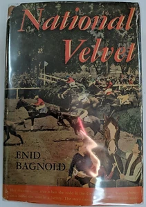 National Velvet By Enid Bagnold 1945 Movie Tie In HD DJ Elizabeth Taylor Good - Picture 1 of 8