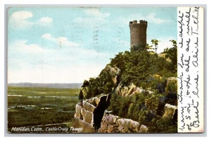 Castello Torre Craig Meriden Connecticut CT UDB cartolina Y21 - Foto 1 di 2