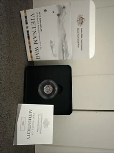 2023 $2 C Mint Silver Proof 50th Anniversary Vietnam War #4162/5000 ✅Free Ship✅ - Picture 1 of 6