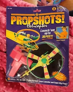 Vintage PROP SHOT HELICOPTER Schlüsselband Neu #9142 - Bild 1 von 17