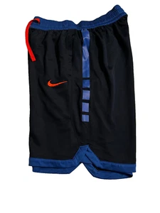 Herren Nike Dri Fit Basketball Shorts Blau Orange L - Bild 1 von 4