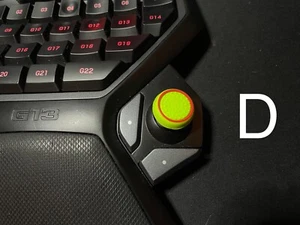 Joystick thumb comfort addon đšī¸ for Logitech G13 Advanced Gameboard Gamepad - Picture 1 of 23