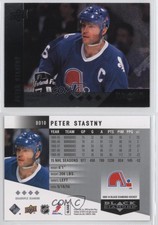 2009-10 Upper Deck Black Diamond Horizontal Variations Peter Stastny #BD10 HOF
