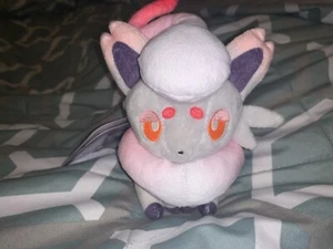 Pokemon Center: Plush Pokémon LEGENDS Arceus Jade Zorua Japan keychain(On Hold) - Picture 1 of 4