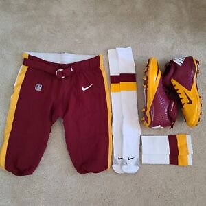 Washington Redskins Football Team Issued Pants Socks Superbad Pro Cleats Uniform