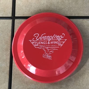 Nuovo Yuengling Yuengs & Wings Frisbee Disco Aquila Logo Rosso e Bianco 9 pollici - Foto 1 di 4