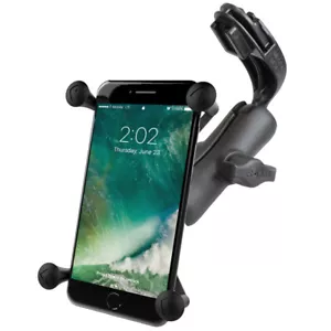 RAM Rear-view Mirror Mount w/ X-Grip for Toyota, Ford - Fits Plus Size phones - Picture 1 of 2