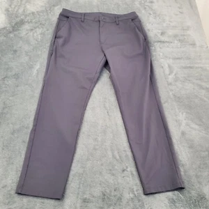 Pantalone BYLT Everyday 2.0 uomo 38 grigio slim fit tasche a taglio gamba dritta zip mosca - Foto 1 di 7