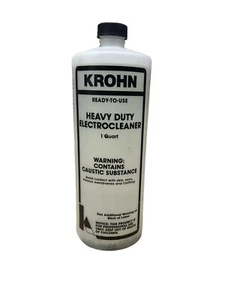 Ánodo inoxidable Krohn y solución electrolimpiadora de alta resistencia chapado electrolimpio - Imagen 1 de 2