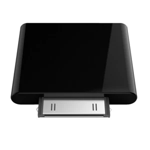Adaptateur récepteur professionnel émetteur audio 30 broches pour iPod (noir) FR - Photo 1/11