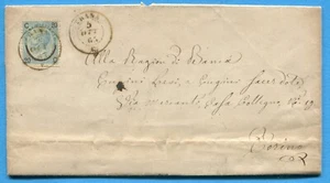 1864 TRANA doppio cerchio "C" su c.15 DLR. (295572) - Imagen 1 de 2
