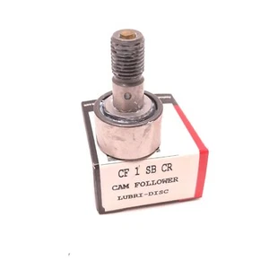 McGill CF 1 SB CR Cam Follower Cylindrical Steel Stud 25mm, Roller 25mm, 2000lbf - Picture 1 of 2
