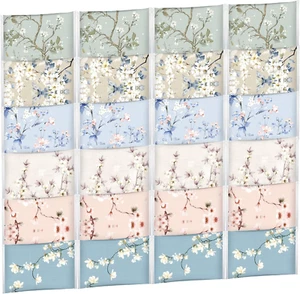 24 Confezioni Travel Size Tissue Pocket Slim Pack Viso 3 Strati Portafoglio Taglia Tasca Tis - Foto 1 di 6