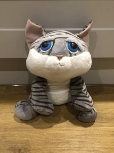Russ PEPPER Grey Stripe Tabby Plush Soft Toy Cat Blue Eyes 14" - Picture 1 of 6