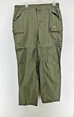 Columbia Women’s Lightweight Convertible Hiking Pants Size M Green Olive - Image 1 of 4