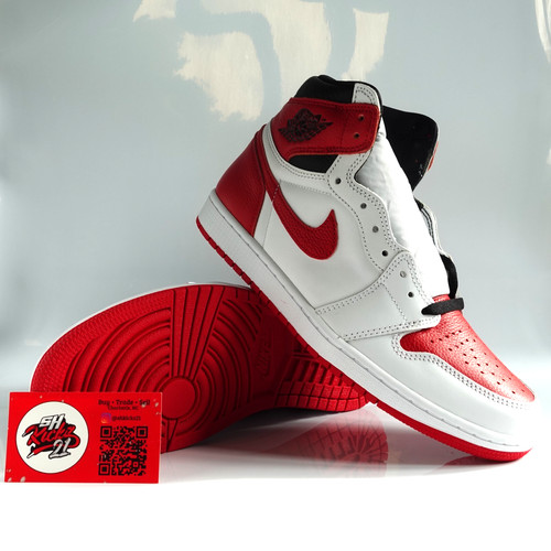 Jordan 1 Retro High OG "Heritage" (2022) 555088 161 Uomo Taglia 10