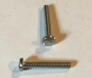 Tornillos de máquina ranurados de cabeza de encuadernación de 4-40 x 7/8", acero inoxidable - Lote de 111 piezas - Imagen 1 de 1