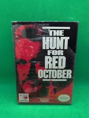 Nintendo The Hunt For Red October NES  Tested And Working Manual & Poster CIB - Image 1 of 4
