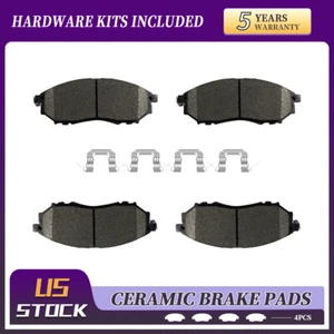 For G35 G37 M35 M37 M45 Q45 Nissan 350Z 370Z Murano Front Ceramic Brake Pads - Picture 1 of 6