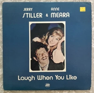 Jerry Stiller & Anne Meara ,Vinyl LP “LAUGH WHEN YOU LIKE” , Comedy, Vintage - Picture 1 of 4