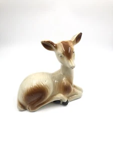 Rehfigur - Keramik/ Porzellan Made in Brazil 15 cm hoch dekorativ - Bild 1 von 8