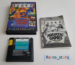 SEGA Mega Drive - Aquatic Games - PAL - Picture 1 of 7