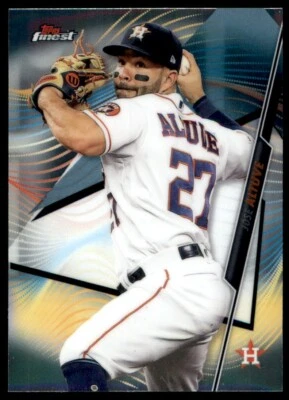 2020 Topps Finest #82 Jose Altuve - Image 1 of 2
