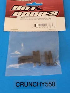 Hot Bodies Truckzilla Clutch Shoe Set 70357 HPI Vintage RC Part - Picture 1 of 3