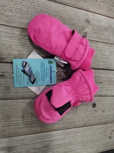 NWT Girls Wildbreakers Ski Mittens Pro Gear Sz 1-2 Yrs Pink 3M Thinsulate - Picture 1 of 4