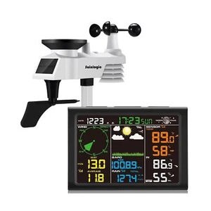 Sainlogic Wireless Weather Station with Outdoor Sensor, 8-in-1 Weather Statio... - Picture 1 of 8
