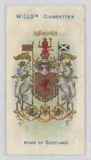 1906 Wills's Cigarettes Borough Arms Scotland #82