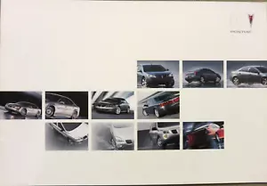 2005 Pontiac G6 GTO Grand Prix Sunfire Vibe Aztek Montana USA Prospekt Brochure - Bild 1 von 6