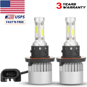 LED Headlight Bulbs Kit SKN H13 9008 for Dodge Ram 1500 2006-2012 High&Low Beam - Picture 1 of 11