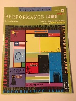 FJH фортепиано обучения библиотека серии выступлений джемы книга 2 ноты с компакт-диском - Изображение 1 из 3