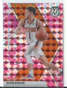 2019-20 Panini Mosaic Devin Booker Pink Camo Prizm SP #128 - Picture 1 of 1