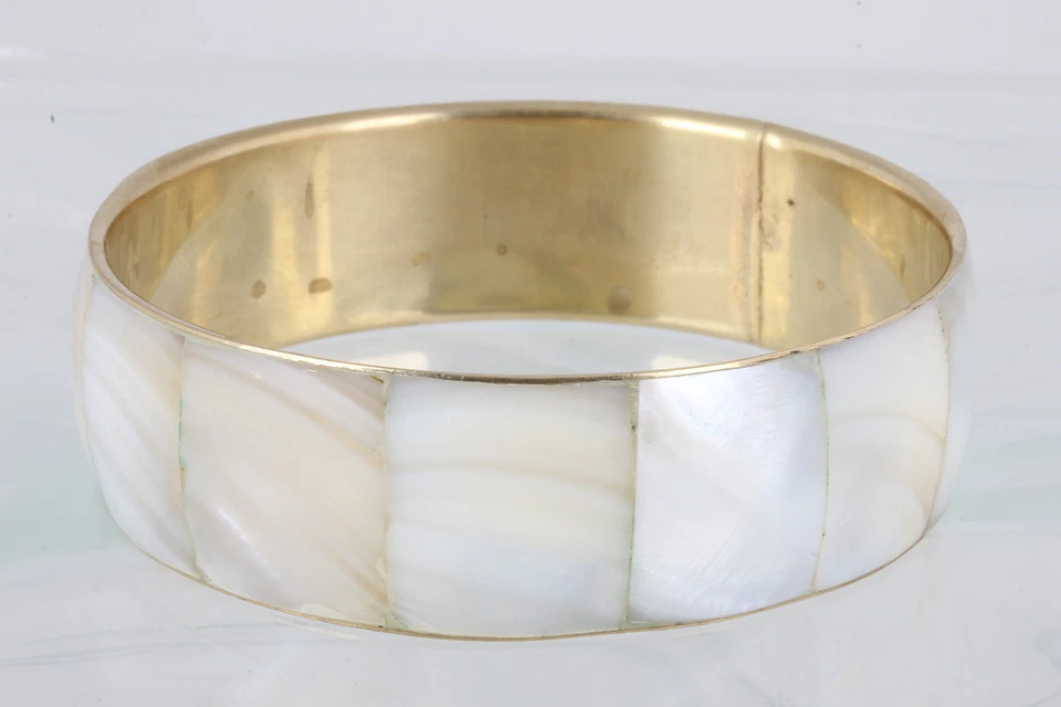 服装珍珠之母手镯时尚 0184B — 第 1/2 张图片