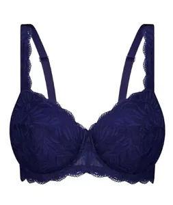 Ladies Bra "Triumph" Navy Blue Colour Size 18D RRP$59.95 REDUCED - Picture 1 of 4