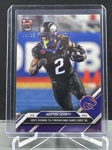 2024 ASHTON JEANTY PRC - (BS) Bowman U #38, SP 23/25 PURPLE NUMBERED PARALLEL - Picture 1 of 6