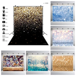 4,9 x 6,8 pieds paillettes photographie toile de fond points Noël mariage fond mur - Photo 1/17