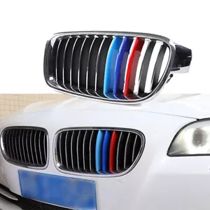Adornos de inserción de rejilla de automóvil para BMW Serie 3 E90 2009-12 M Color Cubierta de tira de plástico - Imagen 1 de 6
