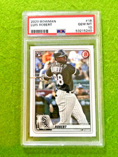 Luis Robert PSA 10 ROOKIE CARD  JERSEY #88 SOX  2020 Bowman LUIS ROBERT Topps RC